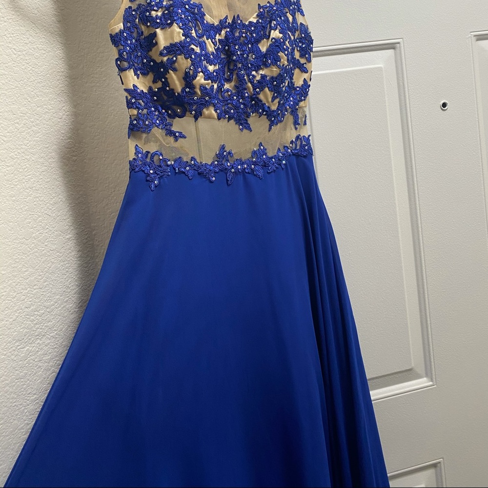 Flurry dark blue dress. Size 8